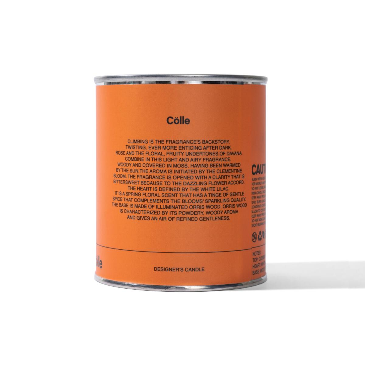 Cölle Candle CITRUS NOIR