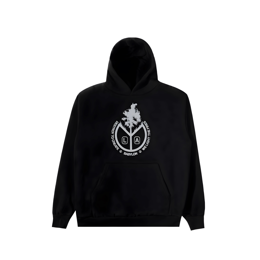 Babylon Palm Hoodie
