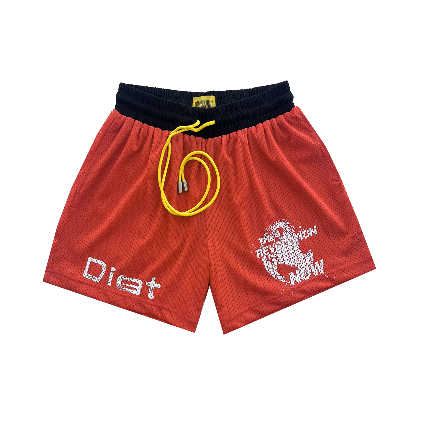 Diet starts monday Revolution shorts red