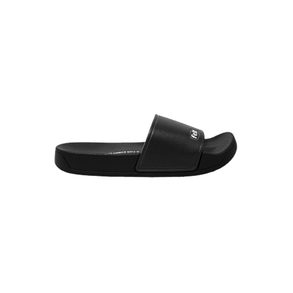 Felt work wear slides Black