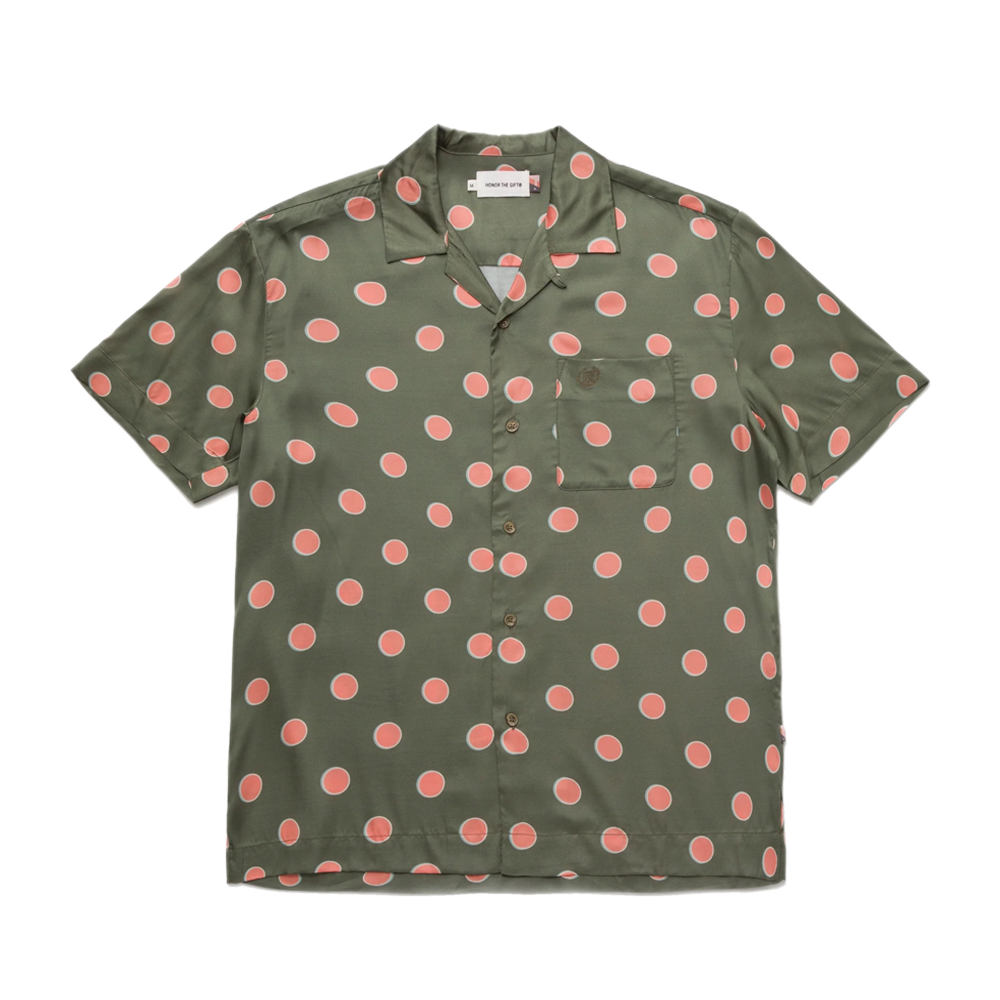Honor the gift button down polka dot