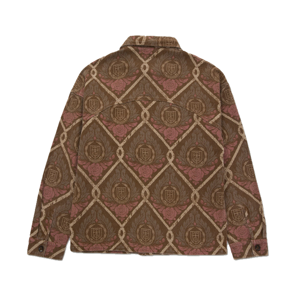 HTG® L/S Work Shirt Brown