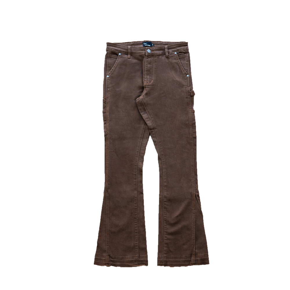 Eptm Nine Brown flare pant