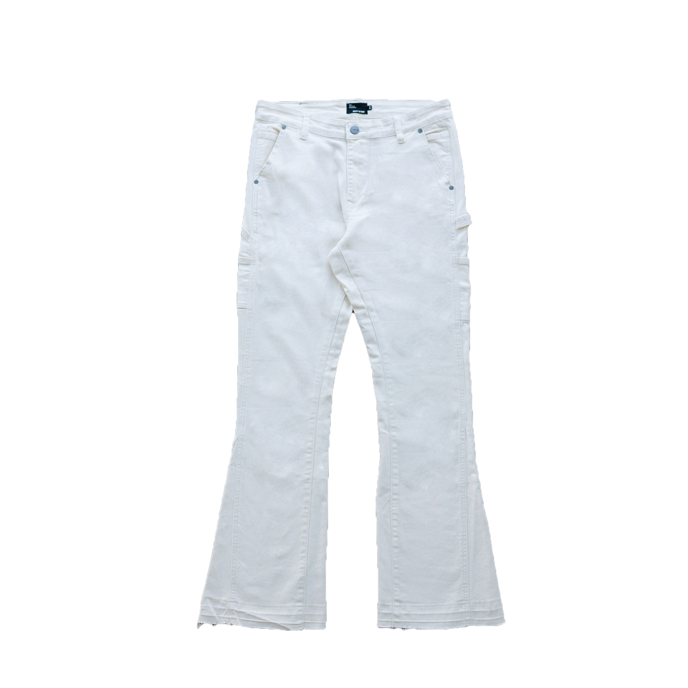 Eptm Nine Cream flare pant