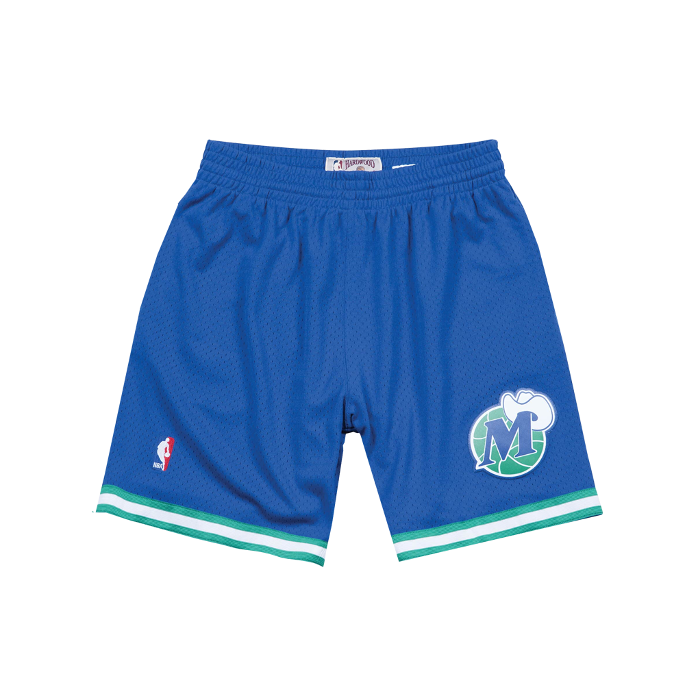 Mitchell and Ness Dallas Mavs Swingman Road Shorts