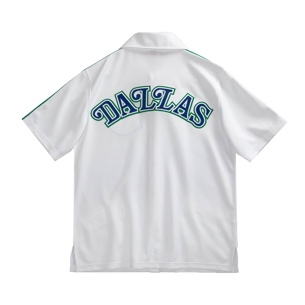 Mitchell and Ness Dallas Mavs Shooting Shirt