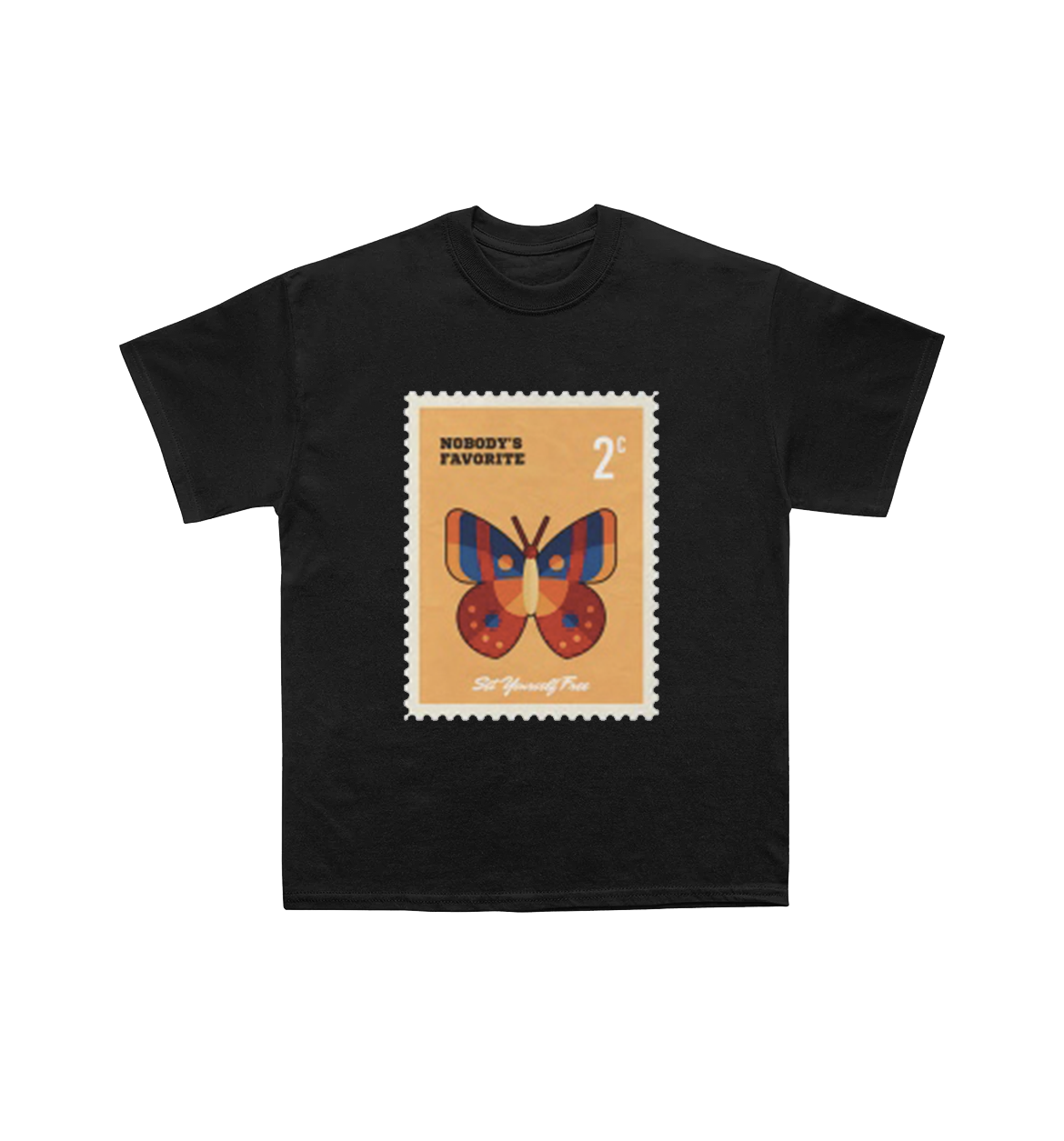 Nobody’s Fav Butterfly Stamp Tee