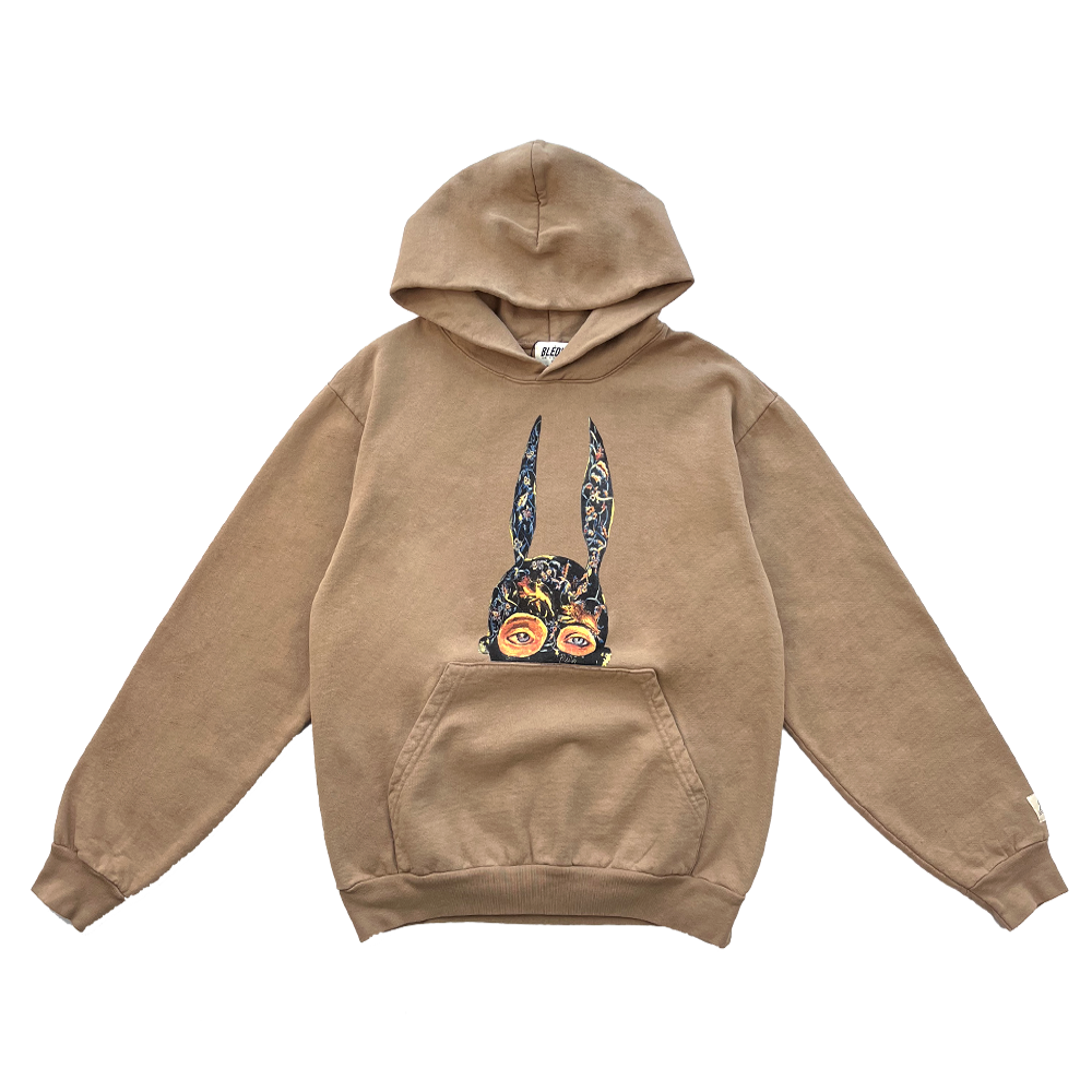 Bled La Persian Motif Mask Hoodie