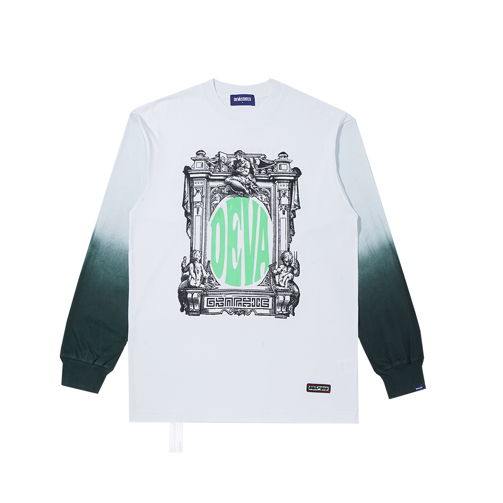 DEVÁ STATES Ornate LS white dyed