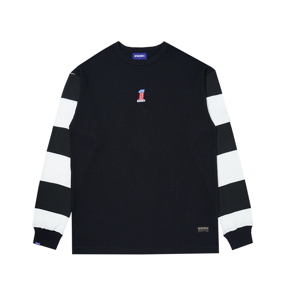 DEVÁ STATES Waffle Knitted Sweater Genesis