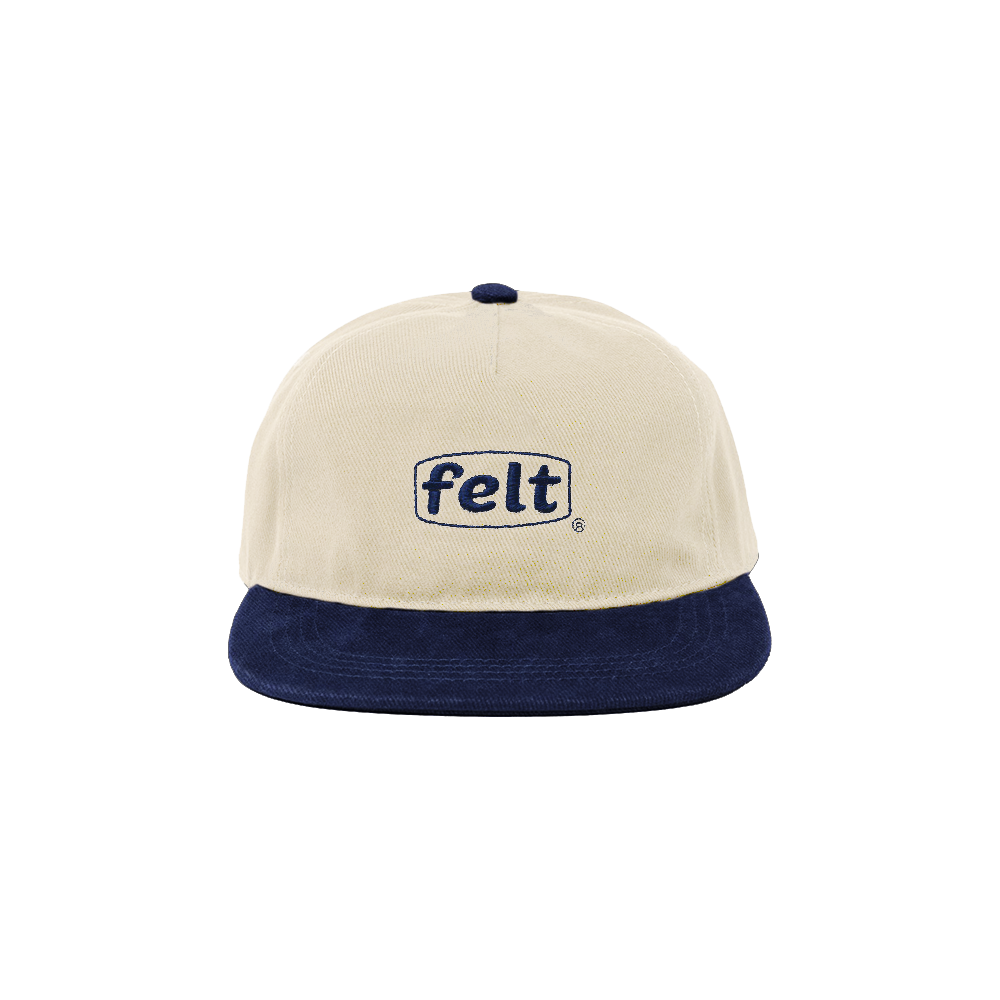 Felt work wear cap Navy