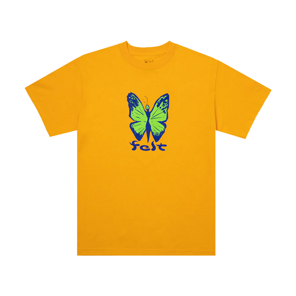 Felt Metamorphosis Tee Yellow