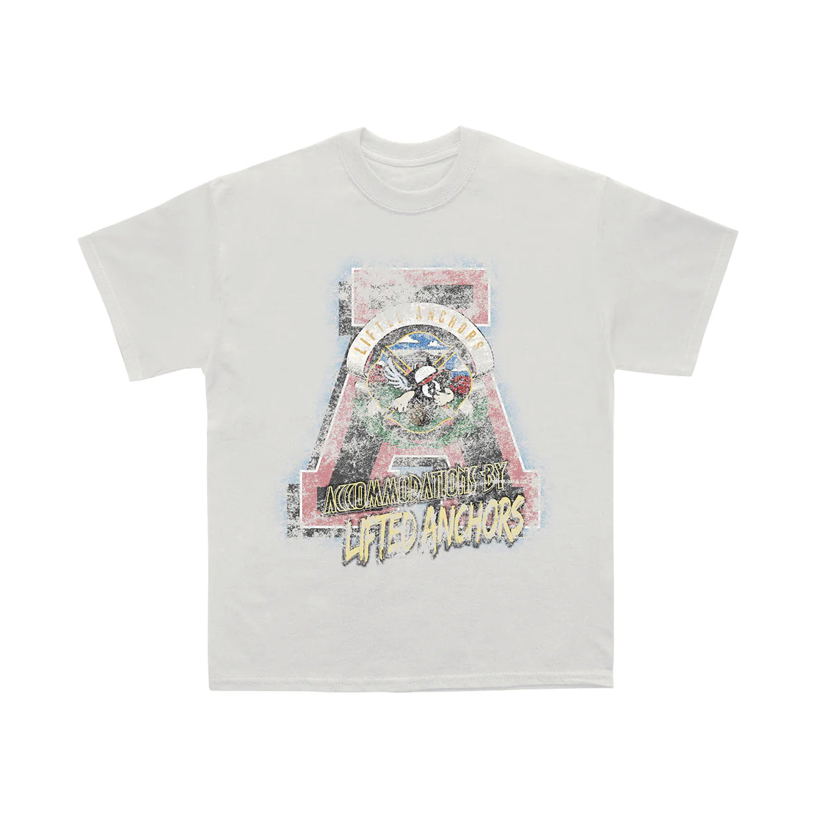 Lifted Anchors University tee