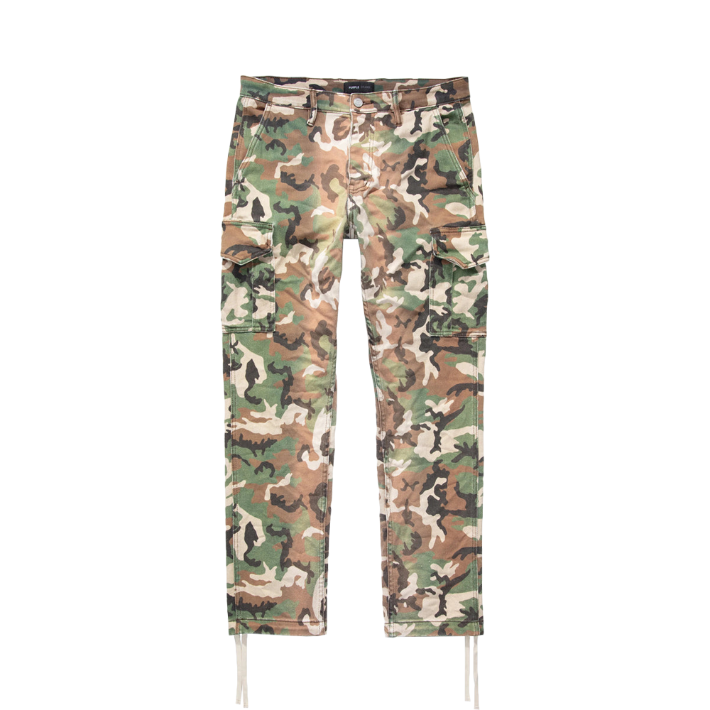Purple Brand Cargo Camo Pant
