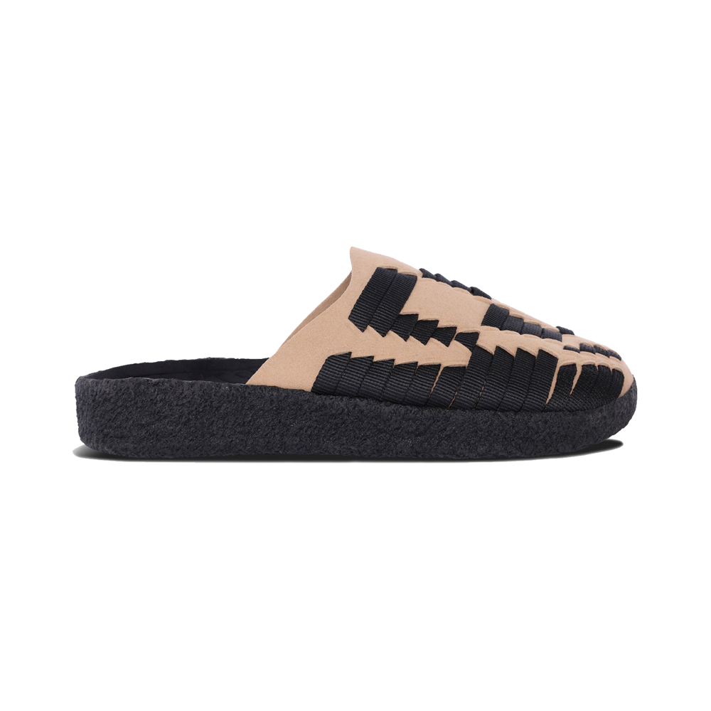 Malibu Sandals Black Beige