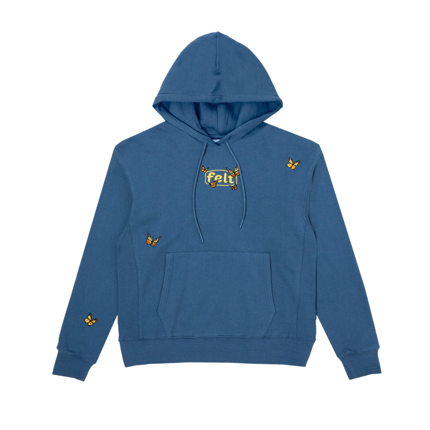 Felt Blue Hoodie