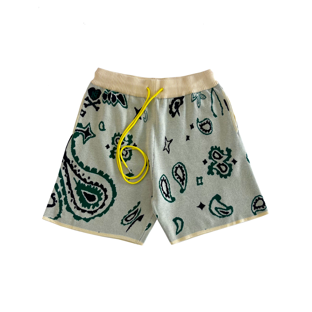 Nobody’s Favorite Paisley Shorts Cream