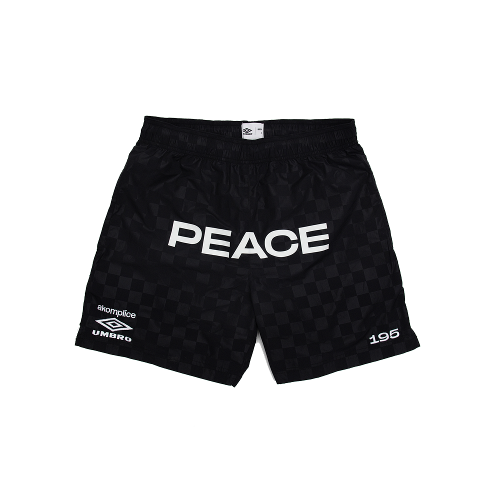 Umbro x Akomplice Checkerboard shorts Black