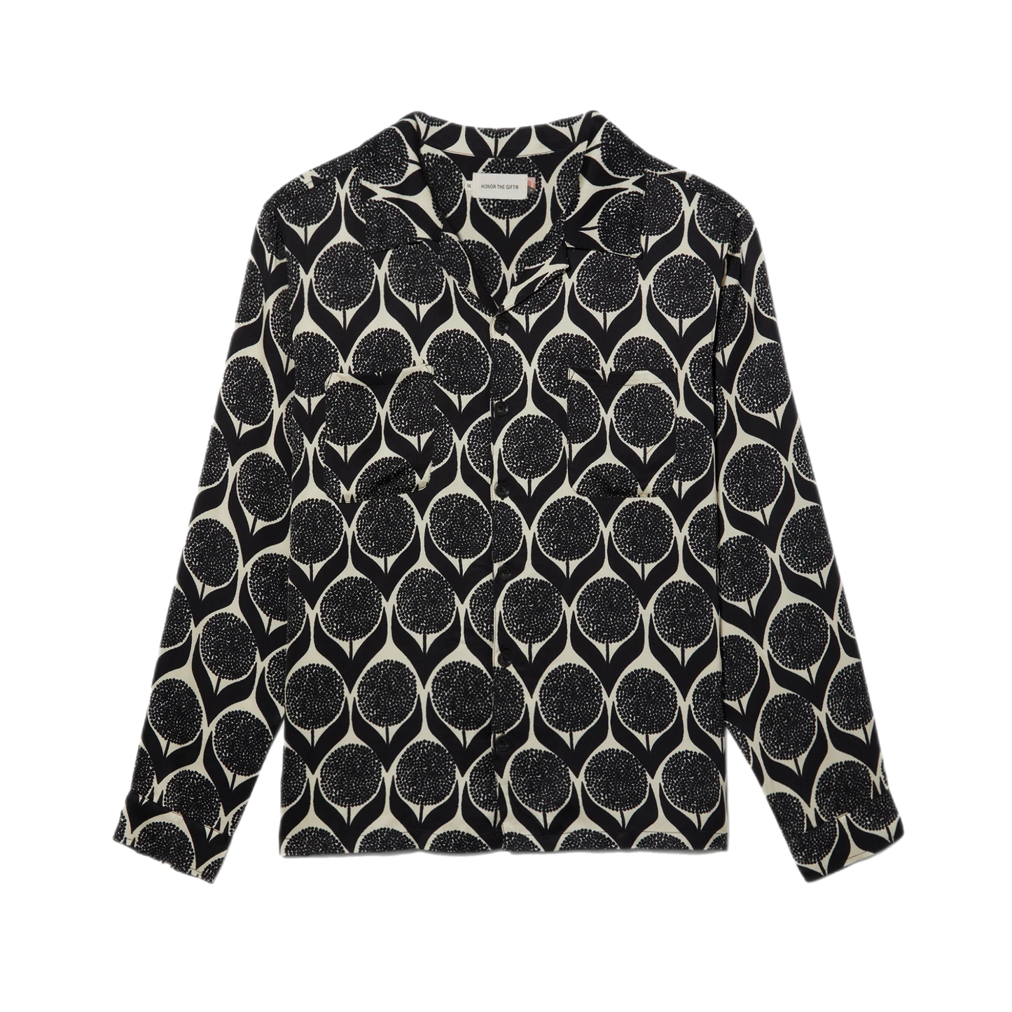 Honor The Gift Hawthorne Floral Button down LS
