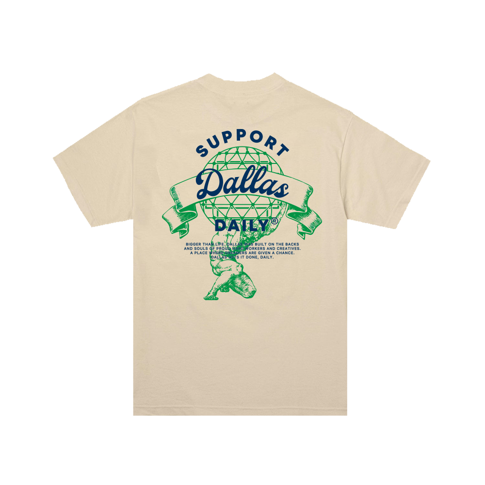 Support Dallas Daily Tee Cream