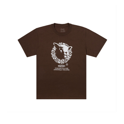 Felt Halal Tee Brown