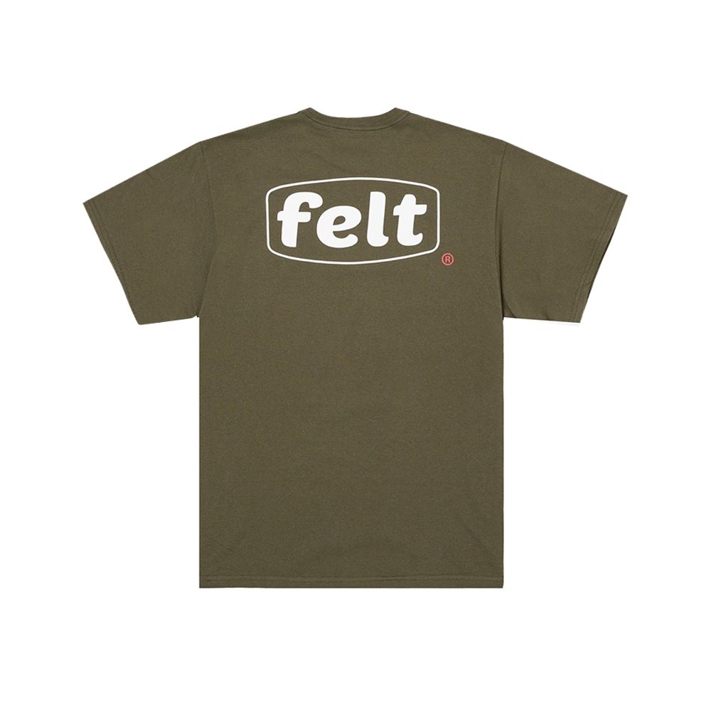 Felt Green Worker Tee
