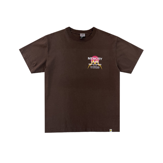 Memory Lane Service Tee Brown