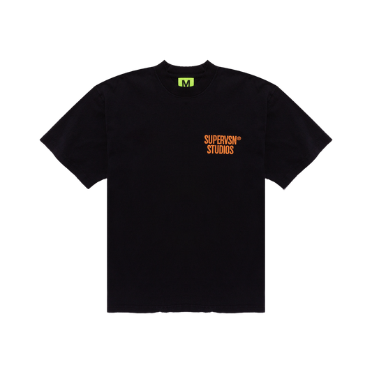 SuperVSN Tee Black/Orange