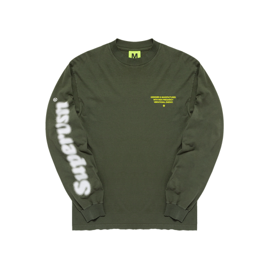 SuperVSN Green long sleeve